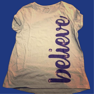 6/$20 GIRL’S longer zelos top large